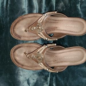 Bass brown sandals EUC 6.5